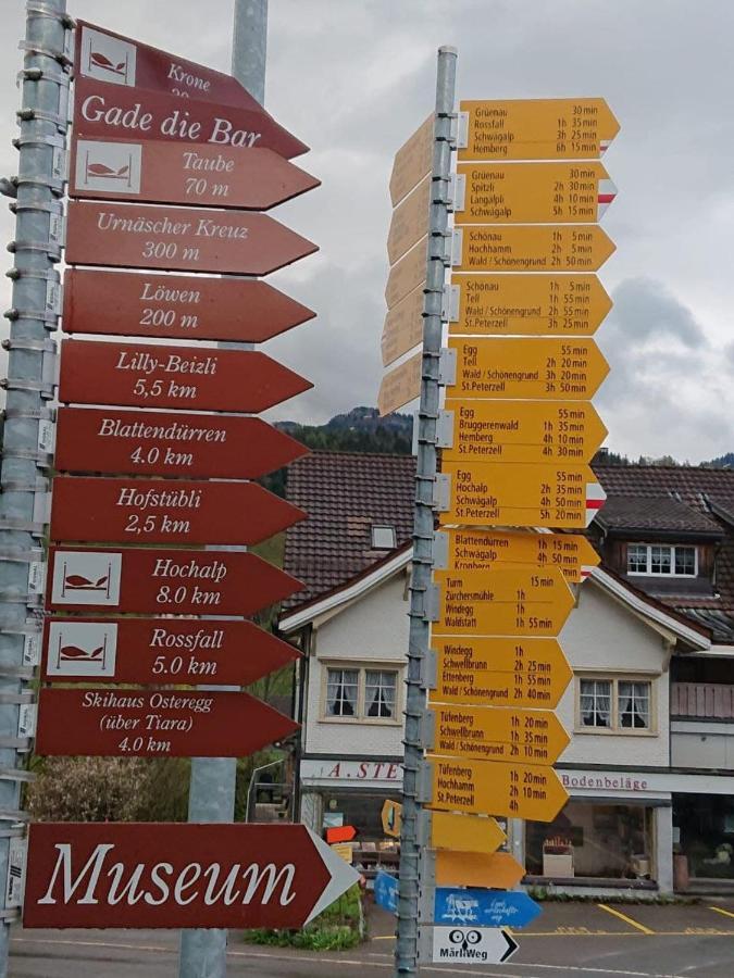 Backpacker Baeren Apartment Urnasch Bagian luar foto